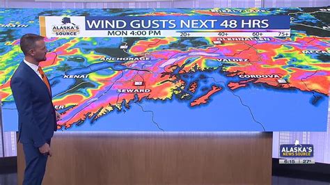 Gusty Winds Return To Southcentral With High Winds Likely For The