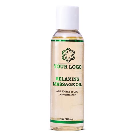 Relaxing Massage Oil 100mg — Derma Essentials Lab