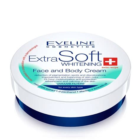 Eveline Extra Soft Whitening Face And Body Cream Uvaanduvb All Tipe Skin