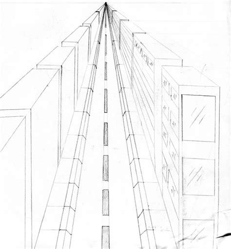 Street Perspective Drawing At Explore Collection