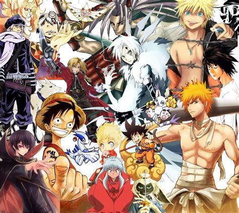 Mashup Anime Collage By