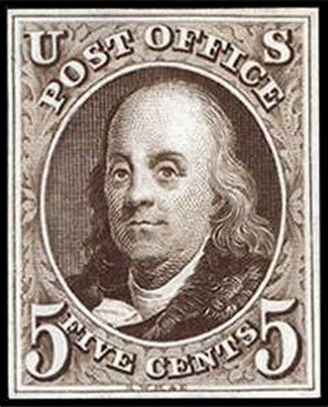 Benjamin Franklin Stamp Postage Stamp Collecting Postage Stamp Art