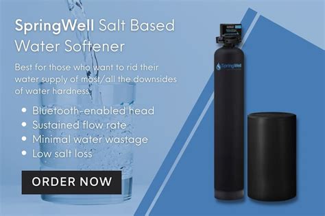 SpringWell Water Softener Review Salt Vs Salt Free