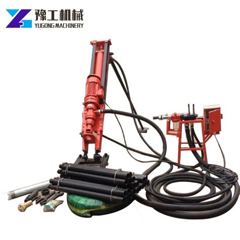 China Professional Dth Borehole Drill Rig Portable Rock Drilling Machine China Drilling Rig