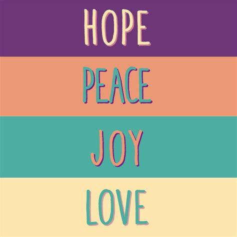 Advent Series Hope Peace Joy Love St Stephens