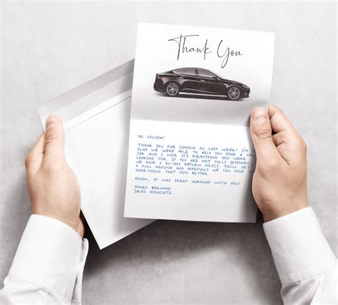 How Thank You Notes Can Benefit Your Car Dealership Handwrytten