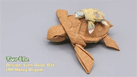 Money Origami Turtle Shalanegillon