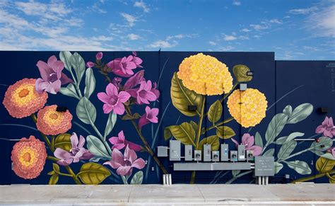 The Floral And Really Beautiful Murals Of Ouizi