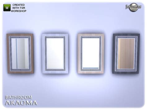 The Sims Resource Akaoma Bathroom Mirror