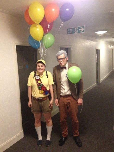 Russell And Mr Fredrickson From Up Cool Halloween Costumes Couple Halloween Costumes