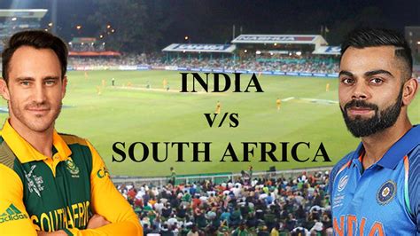 India v/s South Africa 1st ODI: Time, teams, online live streaming and ...