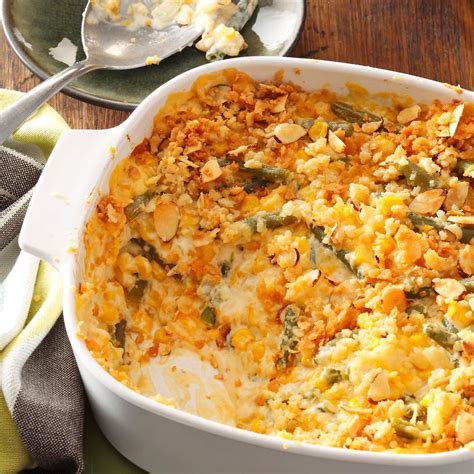 It's a hearty dish worth waking up for. Company Vegetable Casserole Recipe | Taste of Home