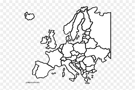 Europe Clipart Line Drawing Europe Line Drawing Transparent Free For