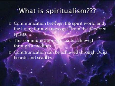 Ppt Spiritualism Powerpoint Presentation Free Download Id2524004