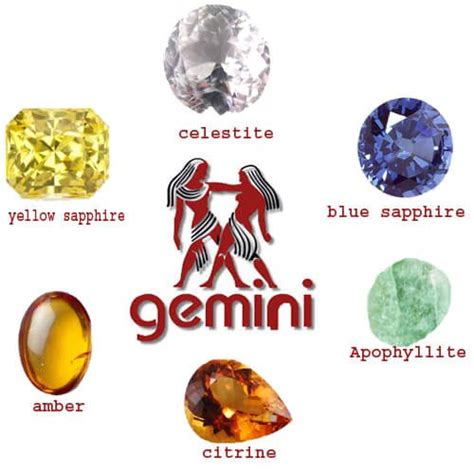 Gemstone For Gemini Best Selection Gemini Zodiac Stone Gemstone