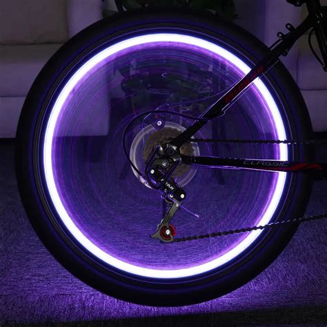 20 Leds Bicycle Lights Mountain Bike Light Cycling Spoke Wheel Lamp