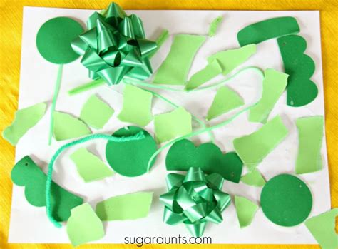 Green Snack And Craft For Kids The Ot Toolbox