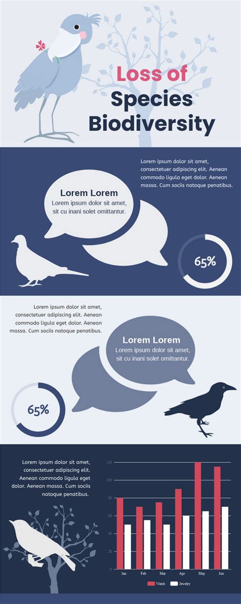 Loss Of Species Biodiversity Infographic 信息图表 Template