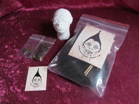 Make Your Own Shrunken Head Project Kit Small Head Diy Project Kits