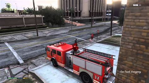 Gta V Onlinestory Firetruck Locations Youtube