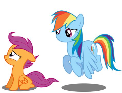 20952 Safe Artistbyteslice Rainbow Dash Mlp Scootaloo Mlp