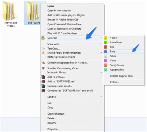 How To Customize Folders With Different Colors In Windows 7 Windows 8