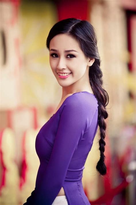 Mai Phương Thúy Miss Vietnam Phụ Nữ Áo Dài Dễ Thương