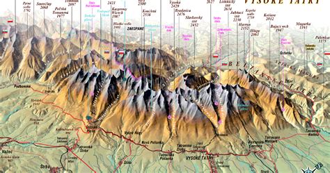 Wejdź i znajdź to, czego szukasz! góry-wycieczki: Tatry Wysokie Słowacja mapa