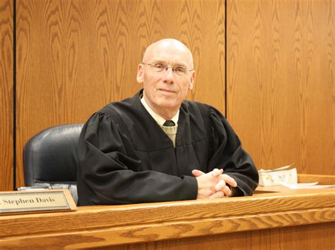 Judge Stephen Davis Looks Back On Long Legal Career News Sports