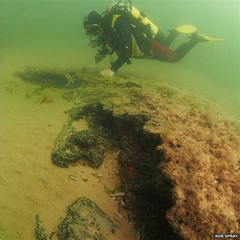 Divers Discover Underwater Forest Off Norfolk Coast Bbc News