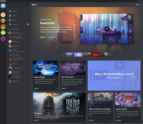 Discord Launches Beta Game Store For 50000 Canadians Takes On Steam