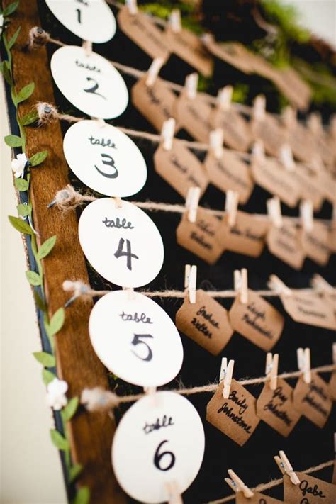 Take A Seat 10 Unique Ways To Reveal Seating Assignments
