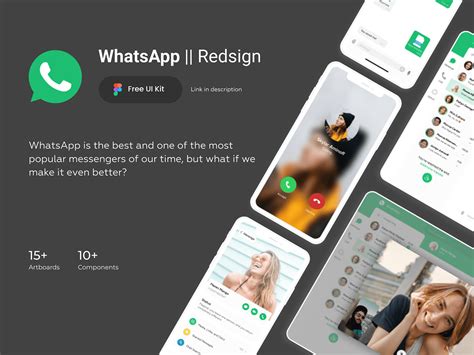 Whatsapp Redesign Dark And Light Version On Behance