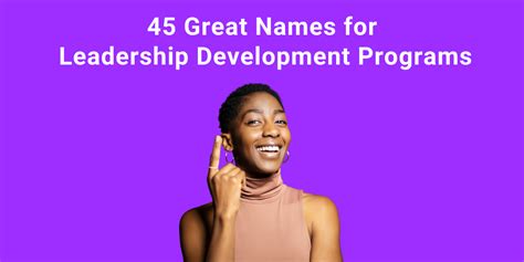 45 Great Names For Leadership Development Programs Leadx