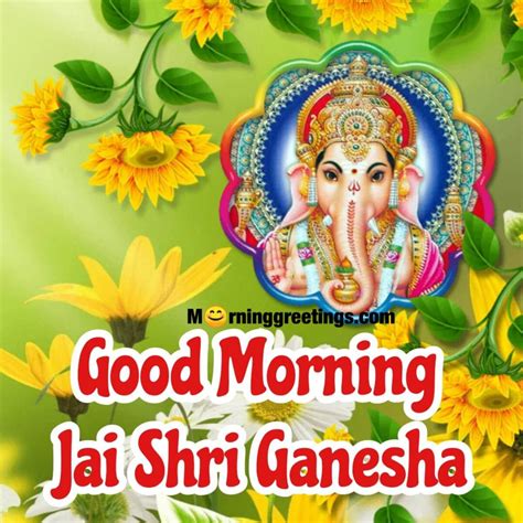 An Incredible Collection Of Shree Ganesh Good Morning Images Top 999