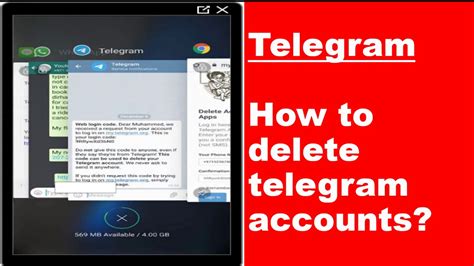 How To Delete Telegram Account Delete Telegram Account From Mobile