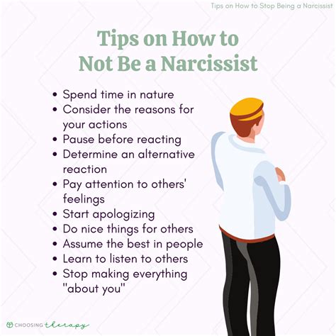 How To Stop Being A Narcissist 21 Tips ChoosingTherapy