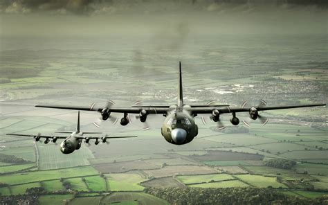 Lockheed C 130 Hercules Hd Wallpaper Background Image 1920x1200