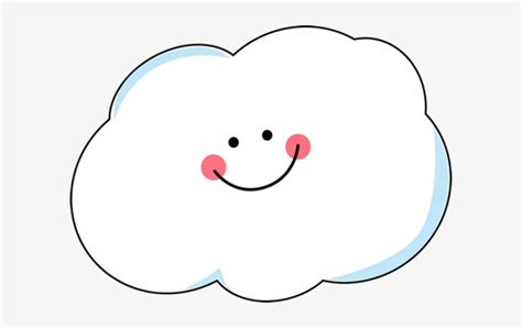 Download Clip Art Smiling Cloud Clipart Happy Cloud Clipart