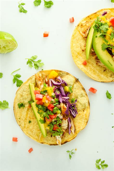 Grilled Mahi Mahi Tacos With Mango Salsa From The Fitchen