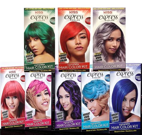Express Color Hair Coloring Kit By Kiss Express