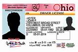 Ohio State Driving License