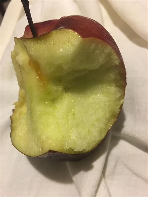 My Red Apple Is Green On The Inside Casualiama