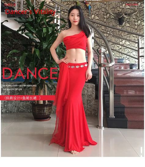 Women Sexy Belly Dancing Suittopsskirts For Ladies 4 Colors Modal Braces Skirts Women