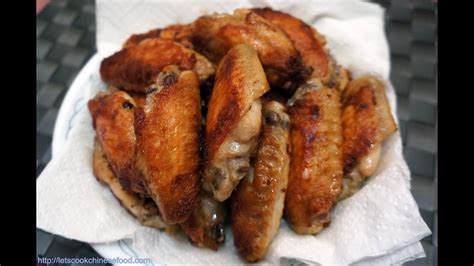 If people want something healthier, than type salad in the search bar! Chinese Recipe : Pan-fried Chicken Wings - YouTube