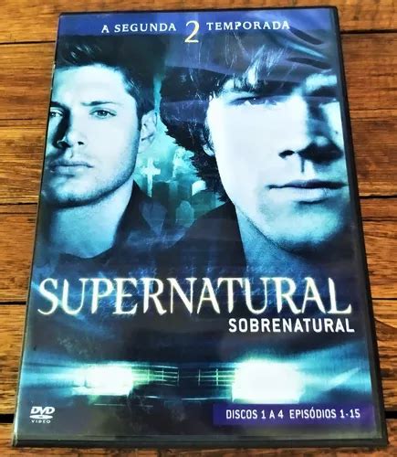Série Original Supernatural 2ª Temporada Discos 1 Ao 4 Mercadolivre