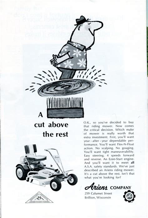 1967 Ariens Tractor Advertisement National Geographic May Flickr
