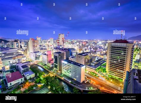 Shizuoka City Japan Downtown Skyline Stock Photo Alamy
