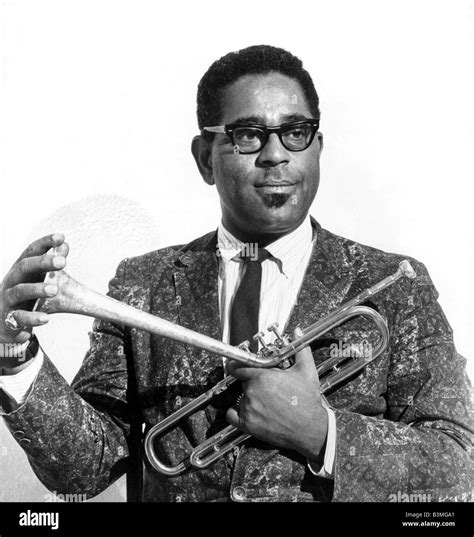 Dizzy Gillespie Us Jazz Musician Stock Photo Alamy