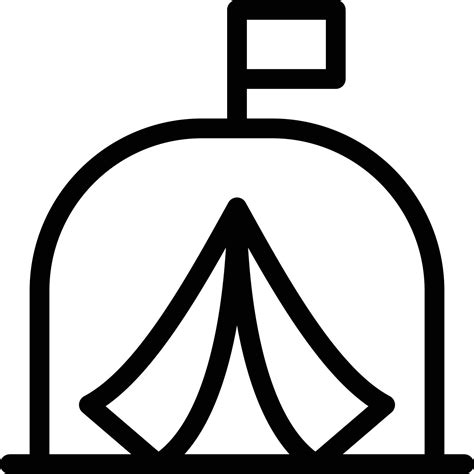 Camp Vector Illustration On A Backgroundpremium Quality Symbolsvector